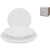 H&H Altea Servizio Piatti In Porcellana - Set 18 Pz