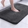 AMFUN Zerbino Trappola Sporco, Ultra Assorbente Tappeto, Zerbino d'Ingresso con Microfibre Morbide Assorbenti per Cane, Ingresso, Porta e Corridoio, 50 x 80 cm