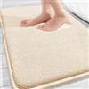 AMFUN Tappeto Bagno 40 x 60 cm, Tappetino da Bagno Antiscivolo, Soffice Tappeti in Microfibra per Cucina e Baignoire, Assorbente, Lavabile in Lavatrice