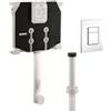 Grohe Cassetta wc a incasso GROHE + canotto pulsante doppio comando 9 L