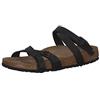 Birkenstock Sandales Blanca Birko-Flor Nubuck Light Rose, Sandali Donna