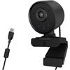 RAIDSONI Webcam ICY BOX Full HD nera 1920x1080 USB 2.0 con telecomando