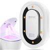 AOGESHI Igienizzante per WC UV-C per bagno, ciclo UV-C automatico di 99 secondi, aiuta a ridurre gli odori e mantenere la freschezza, soluzione per la freschezza del WC a mani libere, batteria USB-C