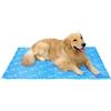 Nepfaivy Tappetino Refrigerante per Cani Grande- Tappeto Rinfrescante per Cani XL/XXL, Cuccia Refrigerante per Animali, Materassino Fresco in Gel Antigraffio, 120 cm x 80 cm