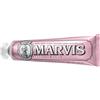 Marvis Dentifricio gengive sensibili alla menta, 75 ml, aiuta a rimuovere la placca dentale e ridurre la sensibilità delle gengive, freschezza duratura