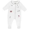 Chicco, Tutina Neonata, Tutina in Morbido e Leggero Cotone, con Comoda Apertura Frontale ed Entrogamba, Ideale per Primavera e Autunno, Designed in Italy, Abbigliamento Neonata 0-24 Mesi