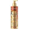 Eveline Cosmetics Brazilian Body Moisturizing And Bronzing Body Balm 200ml | Tutti i tipi di pelle, effetto abbronzante graduale dorato con olio di cocco e noce brasiliana