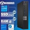Dell Mini PC Computer Dell 3040 i5-6400T Ram 8GB SSD 240GB HDMI Win10 Ricondizionato