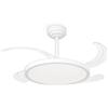 Zephir VENTILATORE LED PALE SCOMPARSA LUCE BIANCA + CCT ZEPHIR ZVP4 4 PALE 6 VELOCITÀ