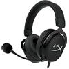 HyperX Cloud MIX, Cuffie da Gaming Senza Filo, Connessione Bluetooth 4.2, Telaio Alluminio, Cuscinetti in Memory Foam Rivestiti in Similpelle, Autonomia Fino a 20 Ore, Adatto per PC, PS4 e PS5, Nero