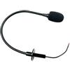 YROHGKPN Microfono a collo di cigno professionale, 50 Hz - 20 kHz, omnidirezionale ad alta frequenza, in metallo, per conferenze, senza spina, microfono per mezzi pubblici