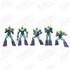 Plastoy Gadget - Goldrake: Plastoy - Vega'S Soldier (Pack 5 Mini Figure) - Plastoy