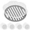 AMFUN Filtro di Scarico a Pavimento Usa e Getta, 40 Pezzi Filtro Raccogli Capelli per Doccia, Protezione per Lo Scarico del Pavimento, Adesivi per Scarico Doccia per Cucina, Vasca, Bagno