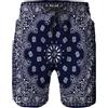 Daozundi Costume da bagno da uomo con fodera in rete, ad asciugatura rapida, pantaloncini da spiaggia, costumi da bagno