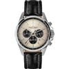 JACQUES LEMANS Orologio cronografo acciaio e pelle sport 1-1876b jacques lemans
