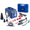 Orion Motor Tech Rilevatore di Perdite Fumo per Auto 12V Macchina di Fumo EVAP per Auto con 6 L/min Manometro, Adattatori Airbag e Coni per Sistema di Carburante EVAP