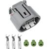 YINETTECH 1 adattatore alternatore a 3 pin 16678-65830 90980-11349 compatibile con Denso