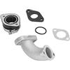 Uxsiya Carb Intake Adattatore Antiossidante Antiinvecchiamento Carb Intake Manifold Pipe Kit Lunga Durata per Pit Dirt Bike