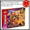 LEGO 71774 Ninjago Lloyd's Golden Ultra Dragon Toy 989 pezzi Building Block Toy