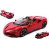 Burago FERRARI SF90 STRADALE HYBRID SPIDER 2020 RED 1:18 Burago Auto Stradali -I- Model