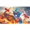 Gamegenic | Magic: The Gathering | Marvel Super Heroes Prime Playmat - Capitan America, Super-Soldier