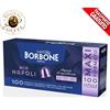 Caffè Borbone 100 200 300 400 600 Capsule Borbone Nespresso ALLUMINIO Napoli Palermo Venezia