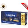 Caffè Borbone 100 200 300 400 600 Capsule Borbone Nespresso ALLUMINIO Napoli Palermo Venezia