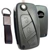 ES IEA ELETTRONICA Ricambio Chiave per Telecomando Compatibile per Fiat Grande Punto Evo Panda
