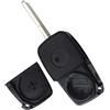 ES IEA ELETTRONICA Ricambio Chiave per Telecomando Compatibile per Fiat Grande Punto Evo Panda