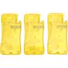 Fdit 3PCS Infila-ago Automatico Inserto Giallo Elegante Plastica Dispositivo per Infilare L'ago Automatico Aghi per Infilare lo Strumento per Infilare L'infila-ago Automatico