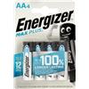 Energizer Max Plus Aa Batteria Stilo 4 Pezzi