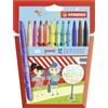 Stabilo Power Pennarelli A Punta Media 12 Colori Assortiti
