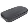 Generic Coprisedile con Cuscino per Sella Posteriore per Bici Ampia per Viaggi Lunghi e Confortevoli Materiale PU 12x5,9x1,4 Pollici (Piastra sedile semicircolare (nera))