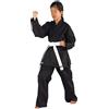 Kwon, Kimono Bambino Karatea Shadow, Nero (Schwarz), 111 cm
