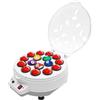 ZMGuythrd Pulitore a sfera da biliardo automatico, lucidatrice elettrica 180 W, 16 sfere per pulizia rapida, anello in lana di rame 1000 RPM, auto-pulizia dissipazione termica, per sala club torneo, 40 x 23 cm
