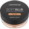 Catrice Cosmetics CATRICE Cipria Soft Blur Matte Setting in Polvere finish lucido (8g) | Tenuta a lunga durata, Controllo del sebo e della lucidità, Effetto opacizzante, Effetto affinante dei pori