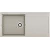 Elleci Lavello Elleci Incasso 1 vasca 100x50 Easy 480 Granitek Bianco Soft LGY48039