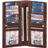 Wise Owl Accessories Portafoglio Uomo, Portafoglio Donna, Pelle Rfid