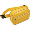 Long Keeper Marsupio Donna Elegante Leggera Marsupio Sportivo Viaggio per Donna Uomo Impermeabile Regolabile Borsa Cintura 3 Tasche con Cerniera