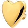 NADIR Mono Orecchino Donna Marlù 18OR125G Cuore in Acciaio Oro