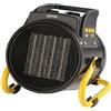 Zephir STUFA ELETTRICA TERMOVENTILATORE INDUSTRIALE PORTATILE ZEPHIR ZML20P 2000 W NERO