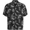 JACK & JONES Jjrox AOP Resort Shirt S, Nero, L