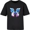 Miss Tee Damen Chromed Butterfly Tee