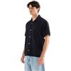 Wrangler - Camicia Uomo - vestibilità Comoda - SS Resort Shirt - Blu Floreale