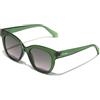 HAWKERS AUDREY, Occhiali da sole Unisex - Adulto, Dark Green Aurora, Taglia unica
