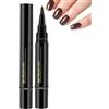 Ahuuen Kit Penne Per Unghie - 12 Colori Smalto Gel Asciugatura Rapida | Penne Per Smalto Per Unghie Decorate Fai Da Te | Set Professionale Per Manicure E Pedicure Regalo Per Lei