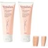 Odipie Venalux Crema Gambe per Vene Varicose e Capillari, Crema Sollievo Gambe Gonfie e Pesanti, Crema Gambe Migliora il Microcircolo, Formato Viaggio (2 pezzi)