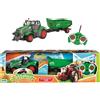 RSTOYS Trattore Radiocomandato Carro Agricolo Scala 1:24