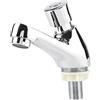 Jeffergarden Rubinetto Cromato con Chiusura Automatica Robinet Rubinetto con Chiusura Automatica Rubinetto per Risparmio Idrico Ritardo per Lavabo Rubinetto per Lavabo per