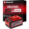 Einhell BATERIA REPUESTO 18V 4-6 Ah Multi-Ah PXC Plus | 1350 W | PXC | Li-Ion | Multi-Ah | Tecnologia PLUS | ABS | Indicatore LED | Senza caricatore